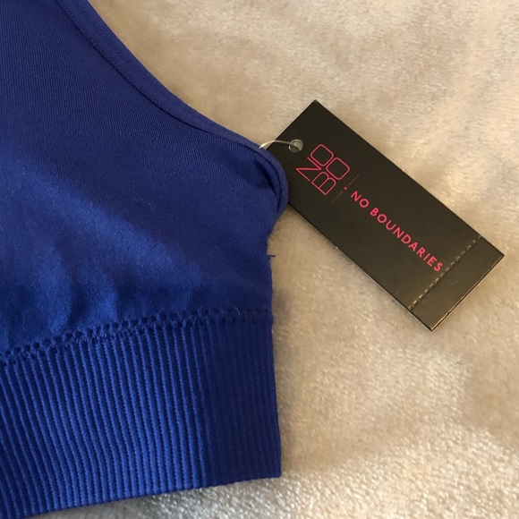 NWT No Boundaries Strappy Cami Bra - Picture 3 of 7